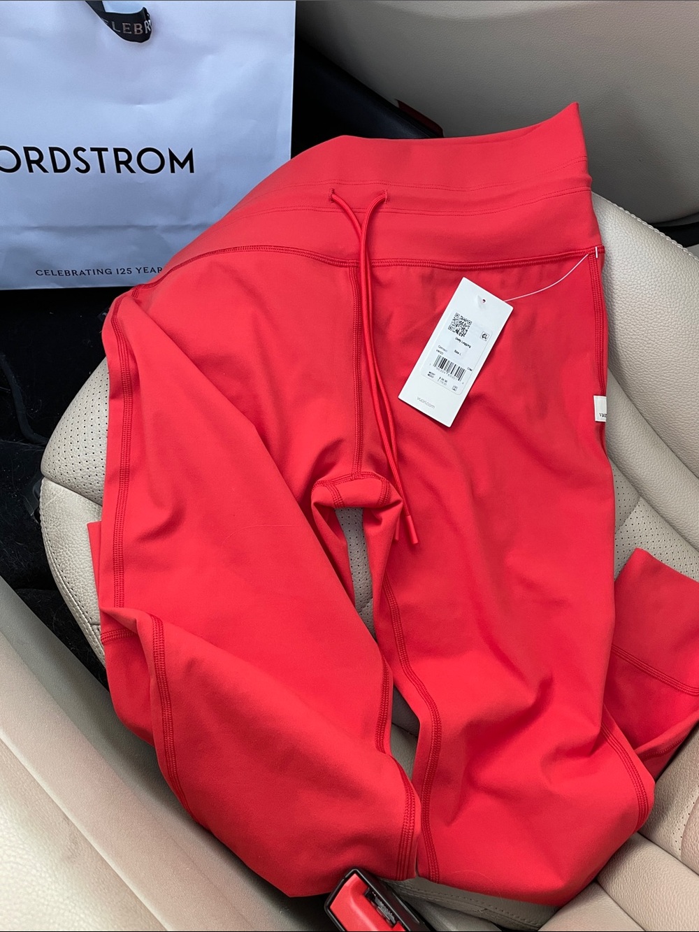 NWT Vuori Daily Legging | Crimson Red | Sz Large - Picture 8 of 11
